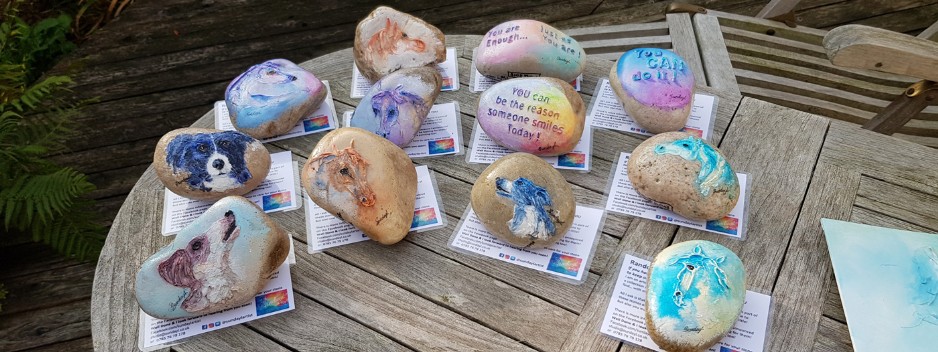 RAK - All 12 Painted Stones by SundayL Artist